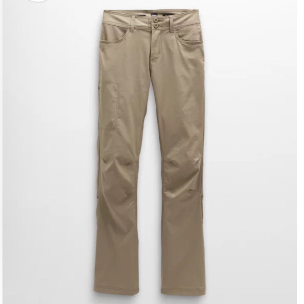 SOLD ON EBAY Prana Halle Tan bootcut hiking Pants size 2